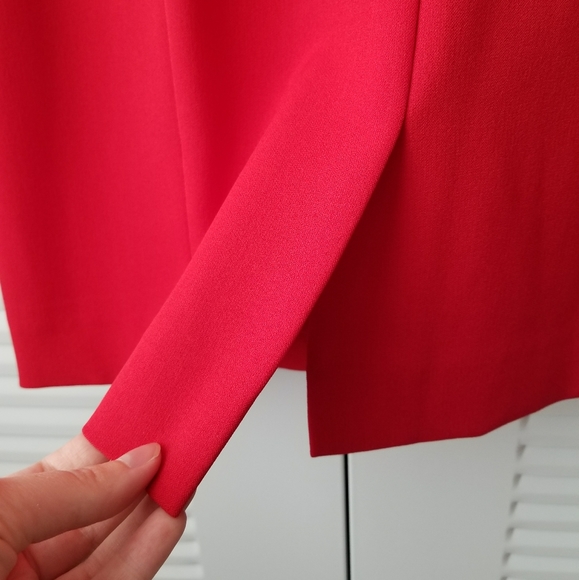 Tahari Classic Red Dress - Picture 4 of 6